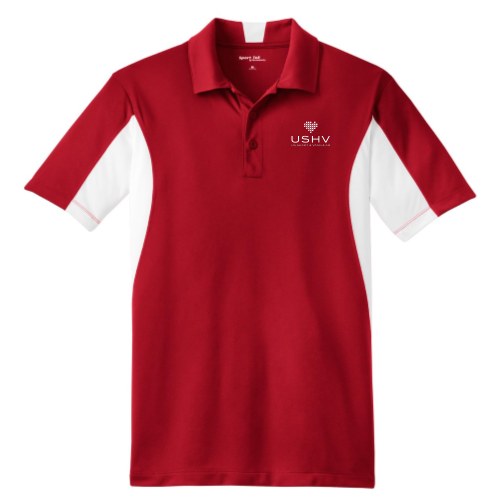 USHV - Sport-Tek® Side Blocked Micropique Sport-Wick® Polo