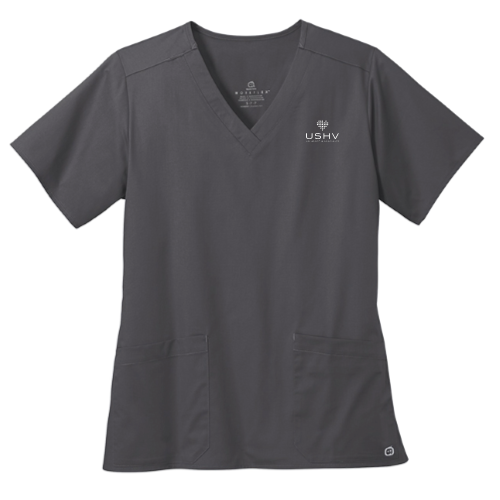 USHV - WonderWink Women's WorkFlex V-Neck Top v1