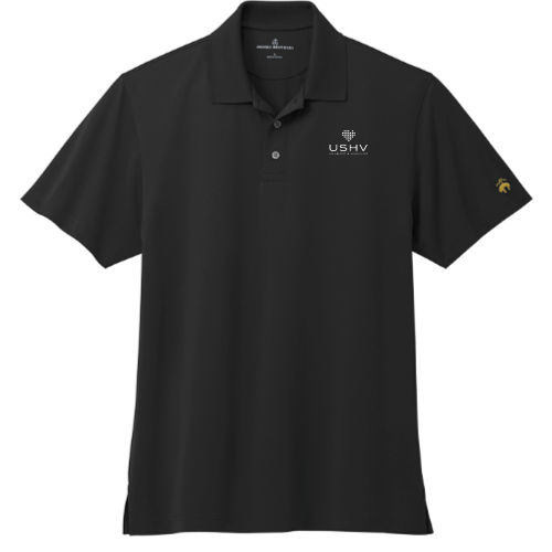 USHV - Brooks Brothers Mesh Pique Performance Polo