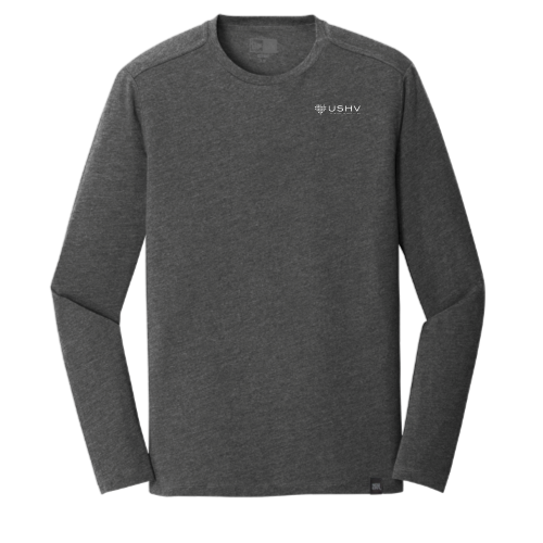 USHV - Era Heritage Blend Long Sleeve Crew Tee