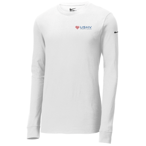 USHV - Nike Dri-FIT Cotton Poly Long Sleeve Tee