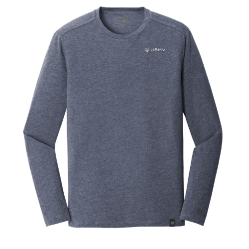 USHV - Era Heritage Blend Long Sleeve Crew Tee
