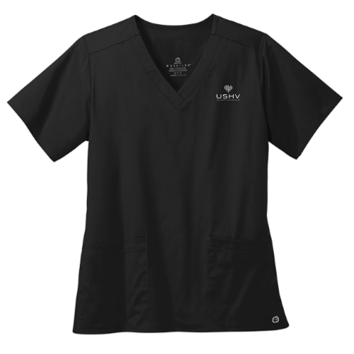 USHV - WonderWink Women's WorkFlex V-Neck Top v1