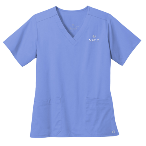 USHV - WonderWink Women's WorkFlex V-Neck Top v1