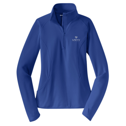 USHV - Sport-Tek Ladies Sport-Wick Stretch 1/2-Zip Pullover