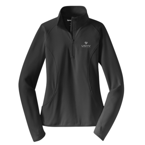 USHV - Sport-Tek Ladies Sport-Wick Stretch 1/2-Zip Pullover