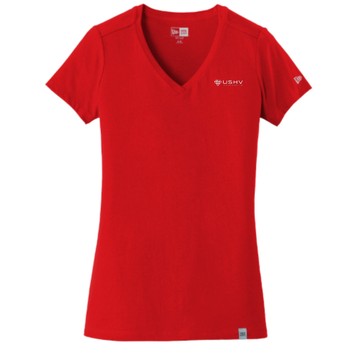 USHV - Era Ladies Heritage Blend V-Neck Tee