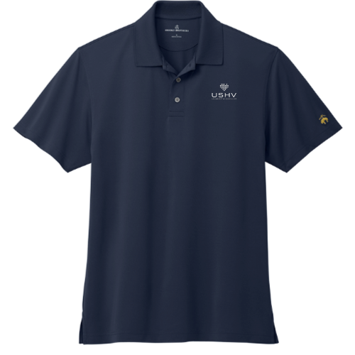 USHV - Brooks Brothers Mesh Pique Performance Polo