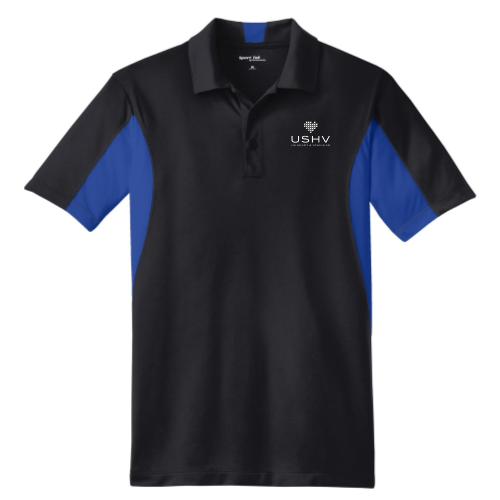 USHV - Sport-Tek® Side Blocked Micropique Sport-Wick® Polo
