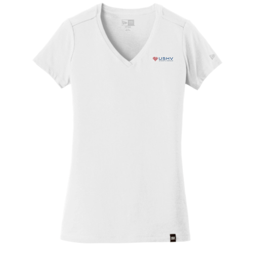 USHV - Era Ladies Heritage Blend V-Neck Tee
