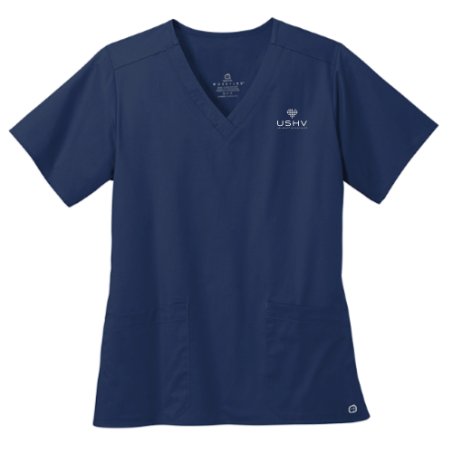 USHV - WonderWink Women's WorkFlex V-Neck Top v1
